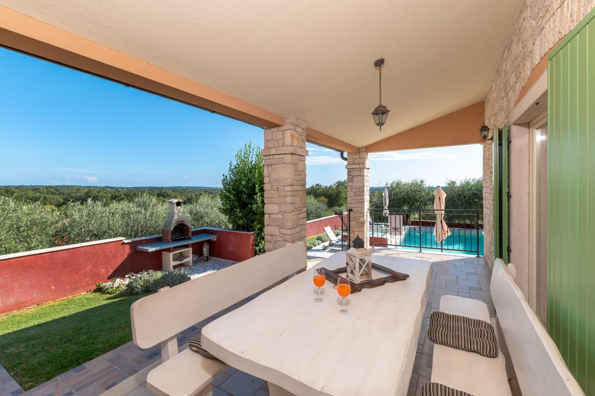 Villa Nona Marija Sveti Lovreč Pazenatički Екстериор снимка