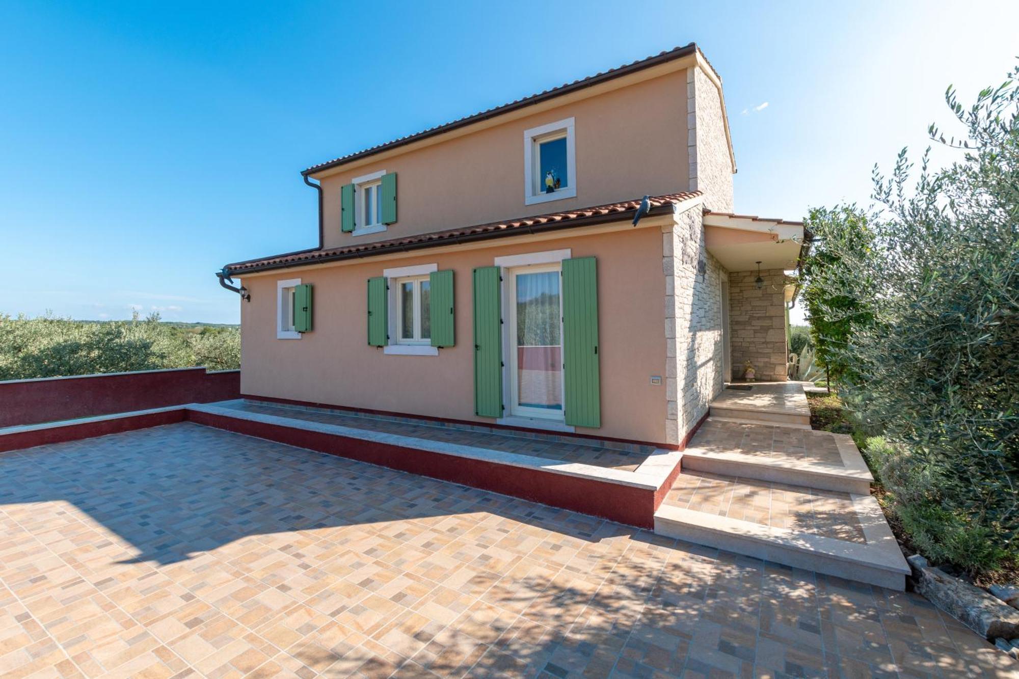 Villa Nona Marija Sveti Lovreč Pazenatički Екстериор снимка